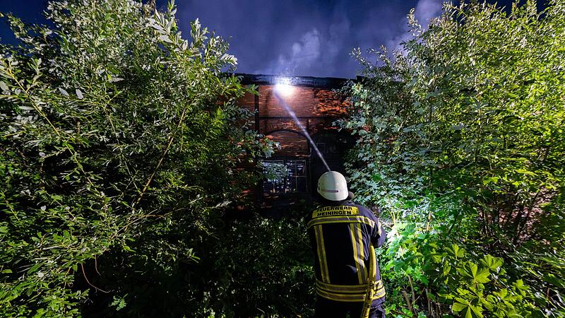 Großbrand in Meiningen Großbrand in Meiningen