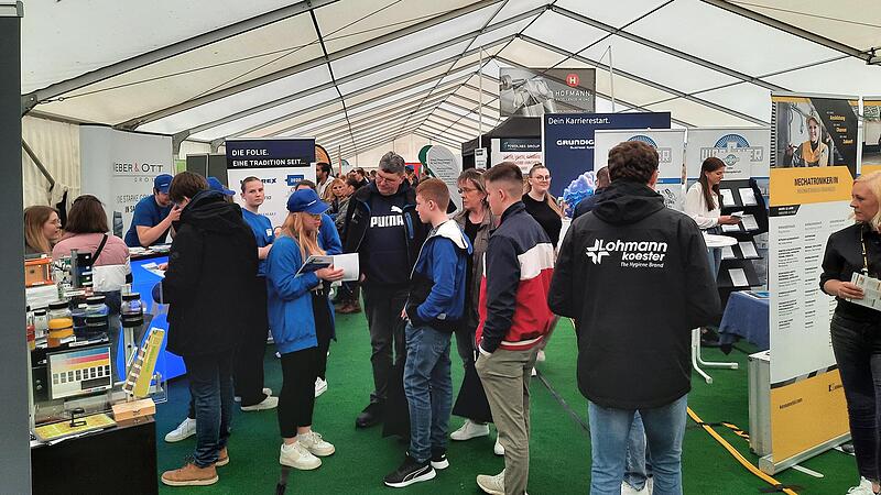 Impression der Ausbildungsmesse 2023Forchheim & Fr&auml;nkische Schweiz