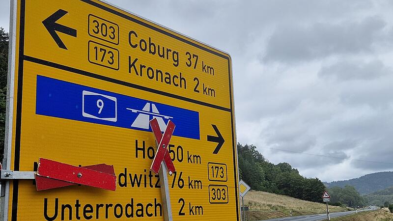 Die B 173 wird noch lange eine Baustelle sein. Die B 173 wird noch lange eine Baustelle sein.