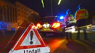 Nach einem Unfall in den Morgenstunden wurde der Frankenschnellweg bei Möhrendorf komplett gesperrt.