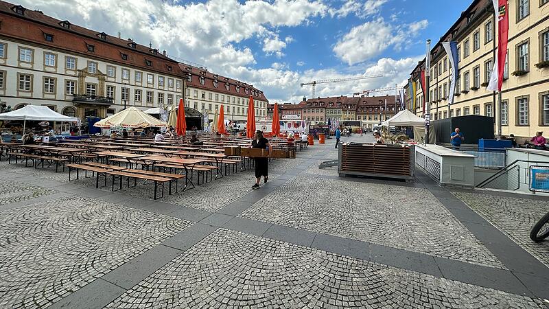 Festa Italica auf dem Bamberger Maxplatz