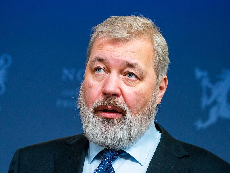 Friedensnobelpreistr&auml;ger Dmitri Muratow
