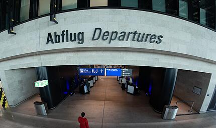 Er&ouml;ffnung Terminal 3 am Frankfurter Flughafen