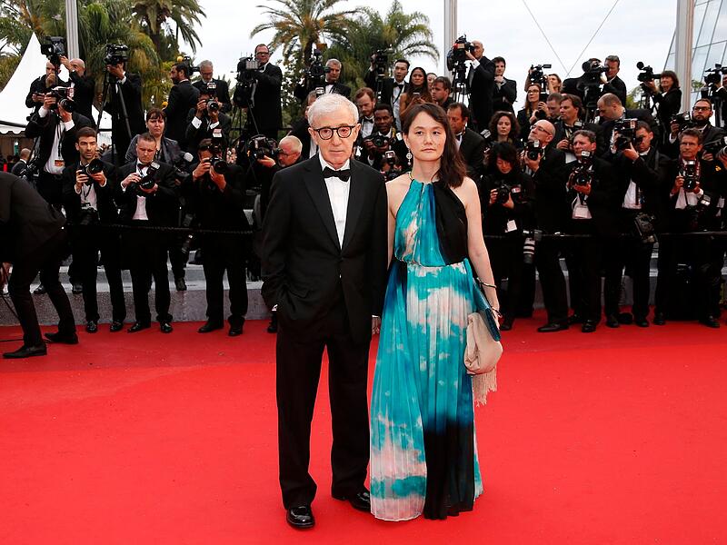 Regisseur Woody Allen mit Ehefrau Soon-Yi Previn