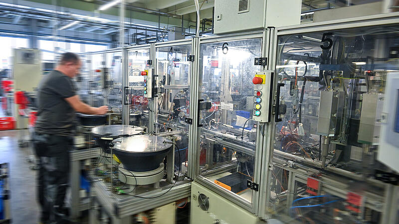 In der Fertigung bei Wieland Electric Bamberg. In der Fertigung bei Wieland Electric Bamberg.