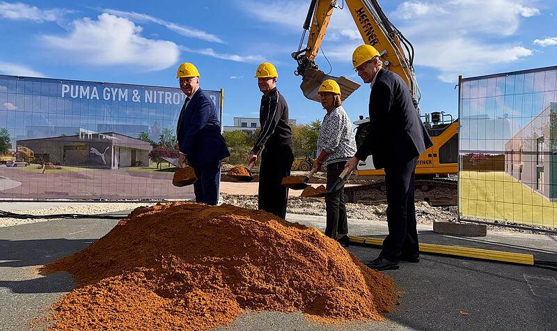 Spatenstich in Herzogenaurach: Puma erweitert Headquarter