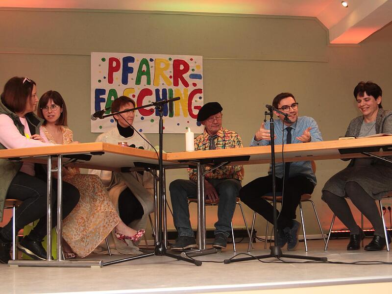 Pfarrgemeindefasching in Ebelsbach mit „Kirchenmaus“ und Weinprinzessin
