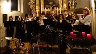Das Instrumentalensemble aus Holz- und Blechbläsern  ließ Pachelbels  berühmten Kanon in D-Dur aufleben.