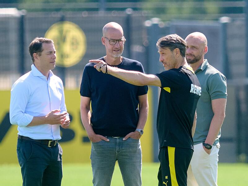 Die Führungsspitze von Borussia Dortmund Die Führungsspitze von Borussia Dortmund