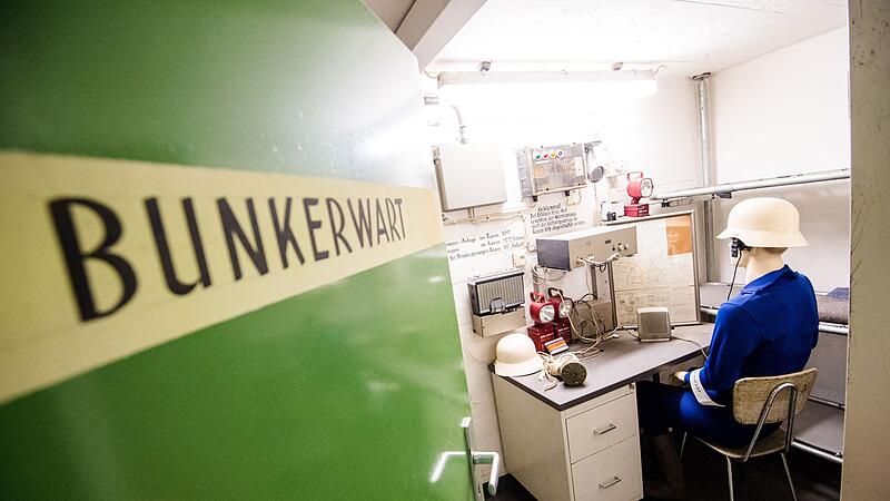 Raum des Bunkerwarts im «Tiefbunker Steintorwall»