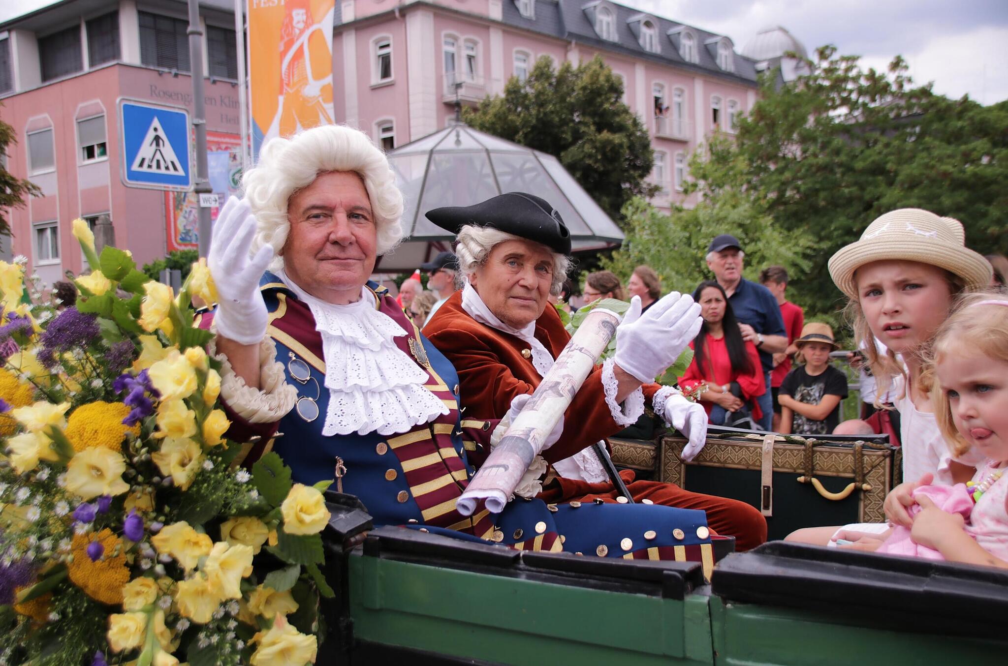 Rankozy Rakoczy-Fest in Bad Kissingen: Parken, Historische Persönlichkeiten ...