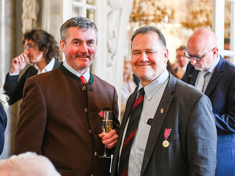 Gro&szlig;er Empfang in Coburg: Mehr als 200 geladene G&auml;ste gratulierten Andreas Prinz von Sachsen-Coburg und Gotha zum 80. Geburtstag.