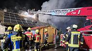 Wohnhausbrand in EuerdorfWohnhausbrand in Euerdorf