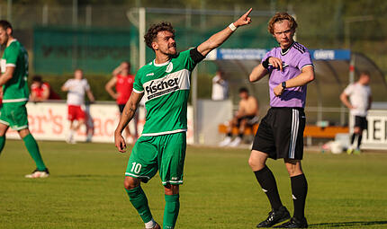 Fünf Tore in sechs Spielen: SVF-Capitano Noah Schorn ist in Topform. Fünf Tore in sechs Spielen: SVF-Capitano Noah Schorn ist in Topform.