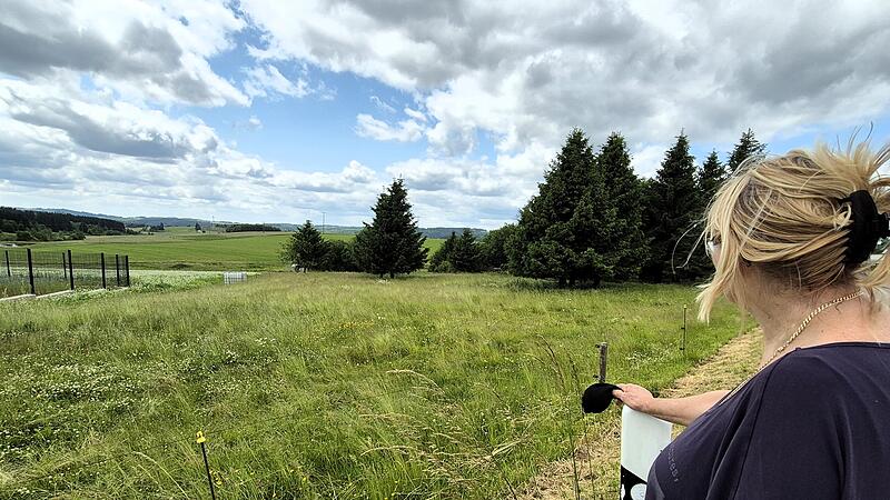 Barbara Neubauer steht immer noch unter Schock. Auch sie f&uuml;hlte sich vom Zuchtbullen Paul bedroht.
