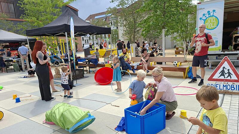 Besonders Kinder und Jugendliche kamen bei der Einweihung auf ihre Kosten.