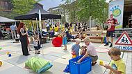 Besonders Kinder und Jugendliche kamen bei der Einweihung auf ihre Kosten.