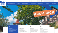 Screenshot Homepage Stadt Kulmbach Screenshot Homepage Stadt Kulmbach