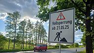 Sperrung B85