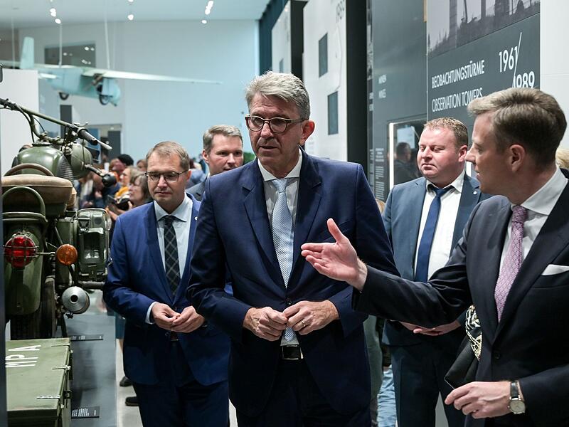 Eröffnung Deutsch-Deutsches Museum Mödlareuth