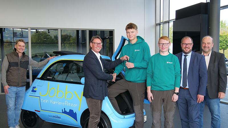 Jobby Einweihung Autohaus M&uuml;ller D&ouml;rfles-Esbach