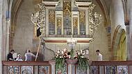 Mit einem feierlichen Gottesdienst und einem Dankkonzert wurde die Mühleisenorgel in Königsberg, die bei einer Führung auch besichtigt werden konnte, am Sonntag offiziell geweiht.