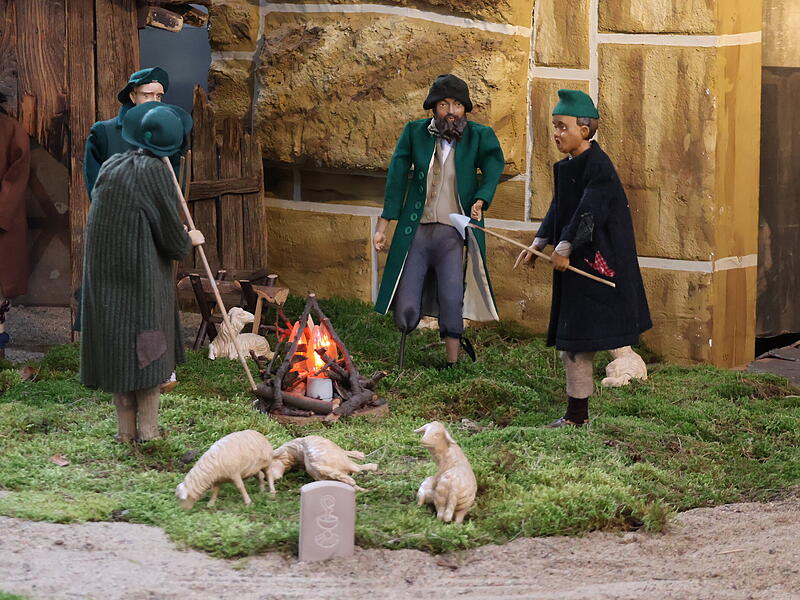 Krippe Vierzehnheiligen