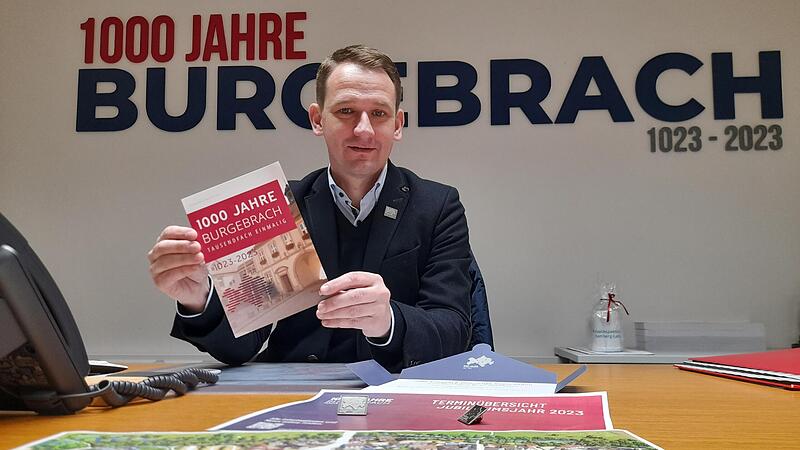 Burgebrachs Bürgermeister Johannes Maciejonczyk freut sich auf das Jubiläum.