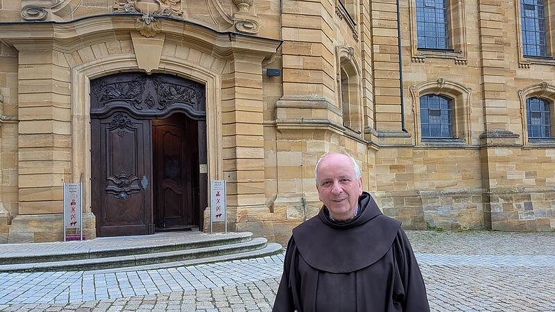 Pater Maximilian Wagner w&uuml;nscht sich ein Zukunftskonzept f&uuml;r Vierzehnheiligen.