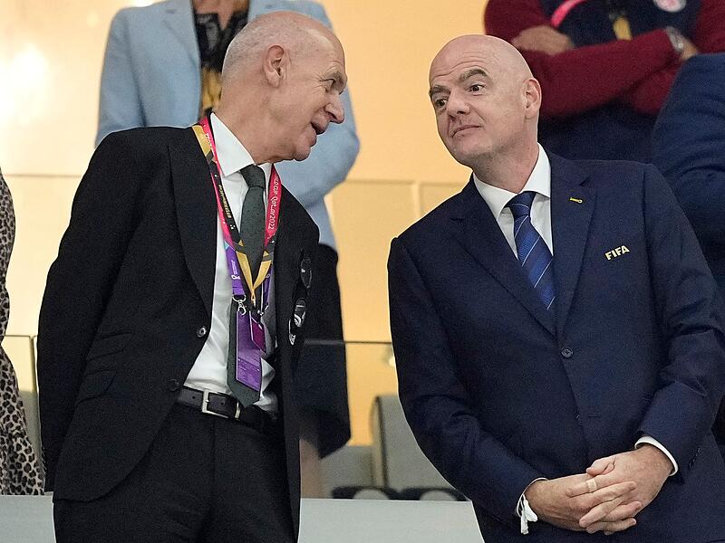 Bernd Neuendorf und Gianni Infantino