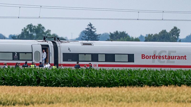 Angriff in ICE in Niederbayern