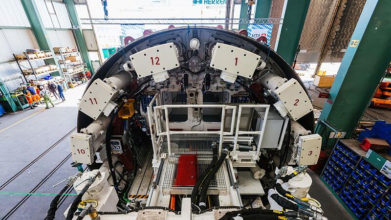 Tunnelbaumaschine f&uuml;r die zweite M&uuml;nchener Stammstrecke