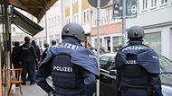 Großeinsatz der Polizei in der Coburger Innenstadt Großeinsatz der Polizei in der Coburger Innenstadt