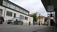 Hier in der Badergasse in Coburg kam es am 16. September 2022 zu einer brutalen Schl&auml;gerei. Zehn Monate sp&auml;ter wurden zwei junge M&auml;nner wegen schwerer K&ouml;rperverletzung zu Haftstrafen verurteilt.