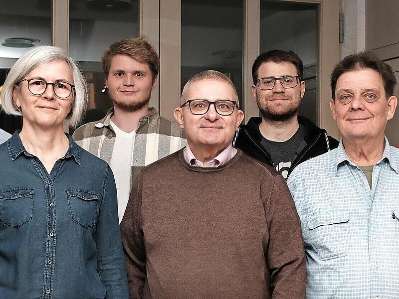 Die Kandidaten der Liste „Zusammen für alle (ZFA)“ in Leutenbach (v. l.): Markus Breun, Sonja Gebhard, Thomas Rackelmann, Igor Lamprecht, Florian Drummer, Hendrik Rässler und Franz Drummer.
