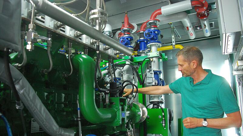 Norbert Zösch in der Anlage Norbert Zösch in der Anlage