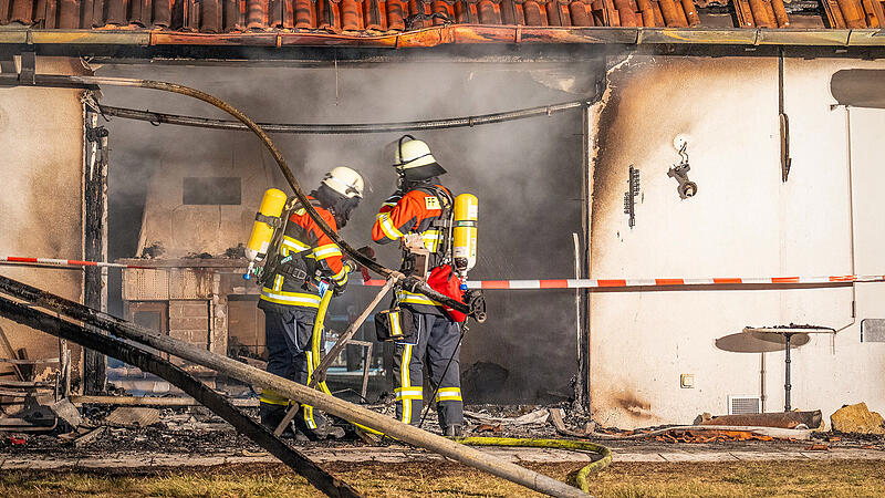 Brand in Gr&auml;fenberg: Feuerwehr im Einsatz am 9. JanuarForchheim & Fr&auml;nkische Schweiz