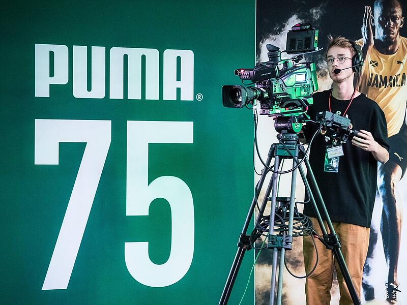 Puma zelebrierte seinen 75. Geburtstag zusammen mit zahlreichen Gr&ouml;&szlig;en des Sports.