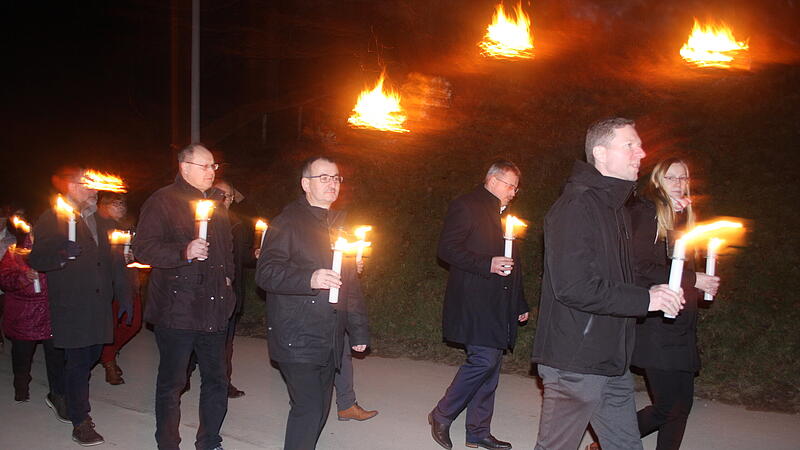 Lichterprozession Oberailsfeld 2025