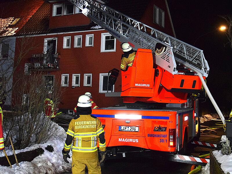 Dachstuhlbrand Weismain 2026 Dachstuhlbrand Weismain 2026
