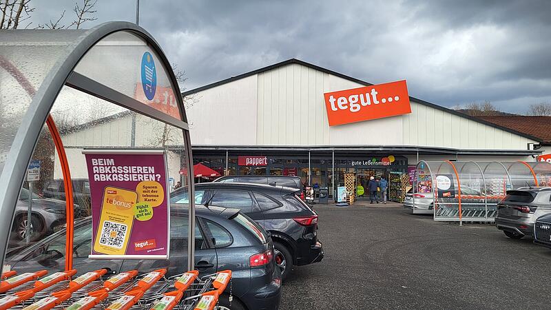 Die Tegut-Filiale in Bad Kissingen: Wie es weitergeht, ist noch unklar.