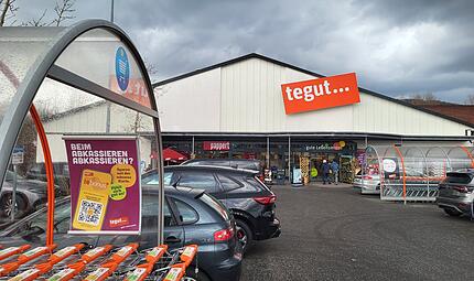 Tegut in Bad Kissingen Die Tegut-Filiale in Bad Kissingen: Wie es weitergeht, ist noch unklar.