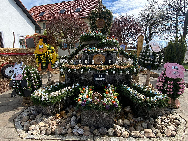 Osterbrunnen KleingeseeOsterbrunnen Fr&auml;nkische Schweiz 2025 Teil 2