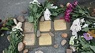 Die Stolpersteine für die Familie Sonder. Die Stolpersteine für die Familie Sonder.