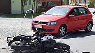 Unfall in Förtschendorf: Motorradfahrer schwer verletzt