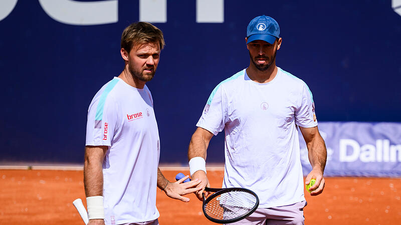 Stehen im Viertelfinale der Madrid Open: Kevin Krawietz (links) und Tim Pütz