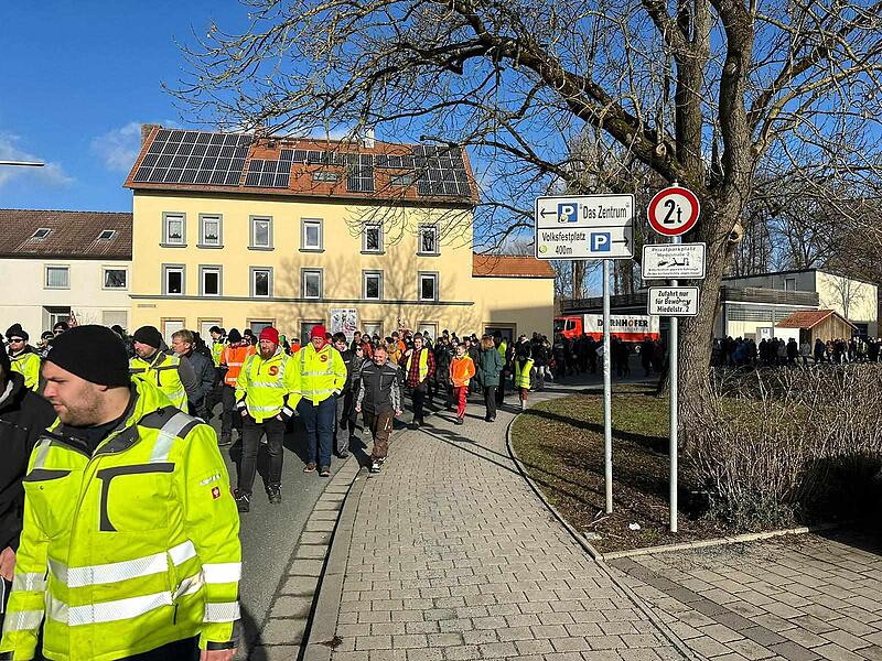 Bauerndemo in Bayreuth Bauerndemo in Bayreuth