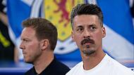 Sandro Wagner (r) und Julian Nagelsmann