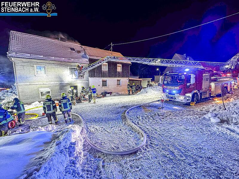 Brand in Kehlbacher WohnhausBrand in Kehlbacher Wohnhaus