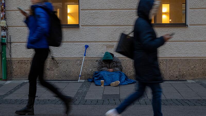 Obdachlose in München Obdachlose in München